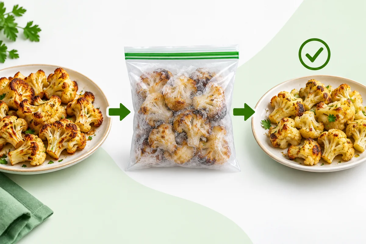 Can Roasted Cauliflower Be Frozen and Reheated?