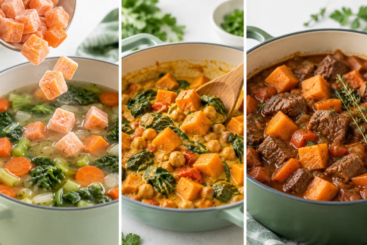 Add Cubes Directly to Soups, Curries and Stews