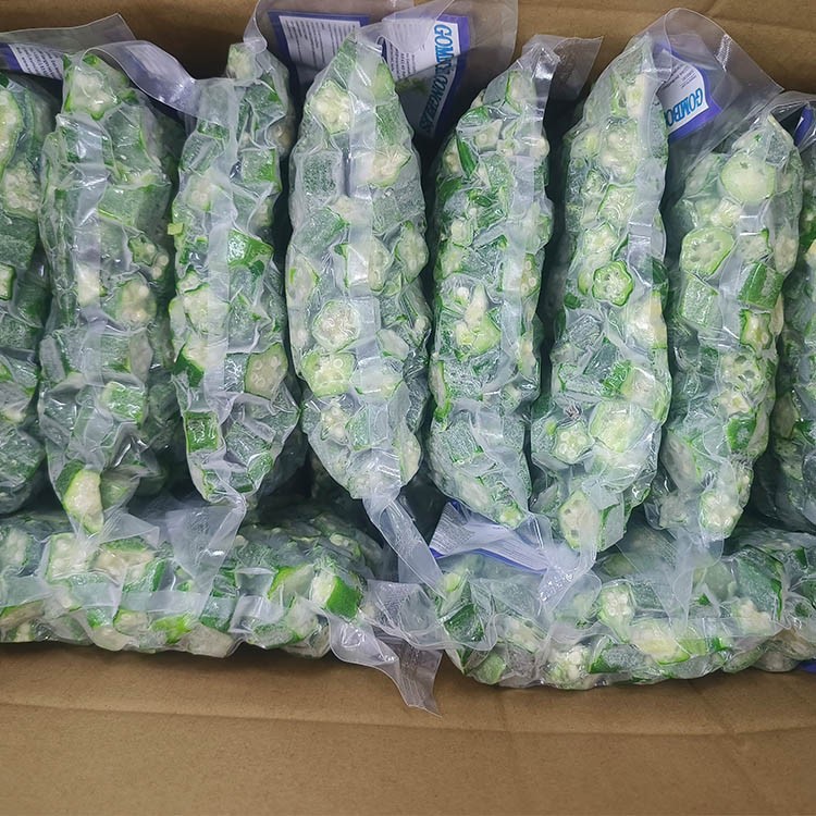 Frozen okra is low in calories and healthy Frozen okra is low in calories and healthy